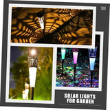 UPKOCH 6pcs Solar Pathway Stake Lights Outdoor Garden Lamp Warm Lighting for Driveway Lawn and Patio Decor | Lumora
