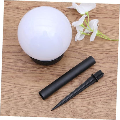 Alipis 4pcs Solar Lawn Lamp Warm Light Waterproof Garden Solar Ground Plug Courtyard Path Landscape Lighting for Outdoor Yard Decoration