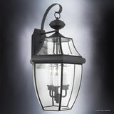 Urban Ambiance Luxury Colonial Outdoor Wall Light, Large Size: 22.5" H x 12.25" W, with Tudor Style Elements | Lumora