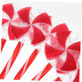 1set Solar Powered Candy Cane Pathway Lights Lollipop Design for Outdoor Christmas Decoration Charming Solar | Lumora