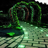 Solar Ice Glass Light,2 Packs Solar Powered Garden Lights, Waterproof IP68 Outdoor Table & Path Lights, Decorative | Lumora