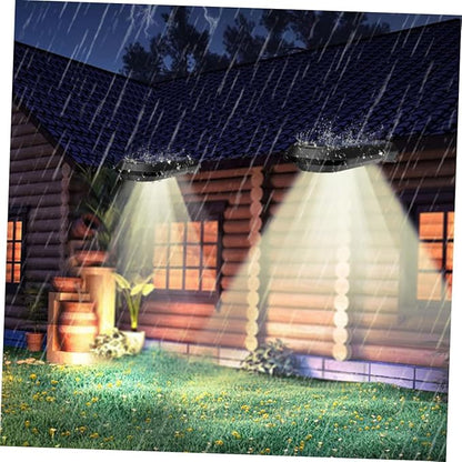 Uonlytech Outdoor LED Wall Light Black Shell Warm Light Practical Garden Lamp for Patio Lawn Decorative Lighting Easy Installation Design