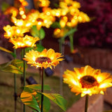 ZPSHYD Solar Sunflower Lights, IP65 Waterproof Outdoor Garden Auto ON/Off Solar Decorative Lights for Backyard | Lumora