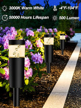 5W Low Voltage Landscape Pathway Lights with Connectors 12V Outdoor Landscape Lighting LED Bollard Path Lights | Lumora