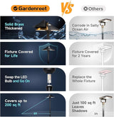 Gardenreet Brass Low Voltage Landscape Lighting - 12V LED Path Light IP65 Waterproof, Pathway Outside Lights for | Lumora