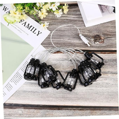 Led String Lights for Decorative Mason Jar Warm Edison Kerosene Bottle Light Energy-efficient USB-Powered for Holiday Decor