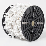 Commercial 1000FT C9/E17 Christmas Light Sockets Set Spool, C9 Christmas Stringer - Outdoor Security Flood Light | Lumora