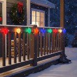 Jumbo Christmas Lights Outdoor, 16ft Multicolor Giant Bulb String Lights for Holiday Décor, Durable Waterproof LED | Lumora