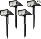 AloftSun Solar Motion Sensor Outdoor Lights,Waterproof Motion Sensor Spot Lights- 30 LED/3 Modes Solar Powered | Lumora