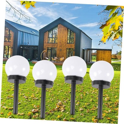 8pcs Solar Lawn Lights Outdoor Garden Pathway Waterproof Solar Bulb Ball Lamps for Yard Landscape Lighting
