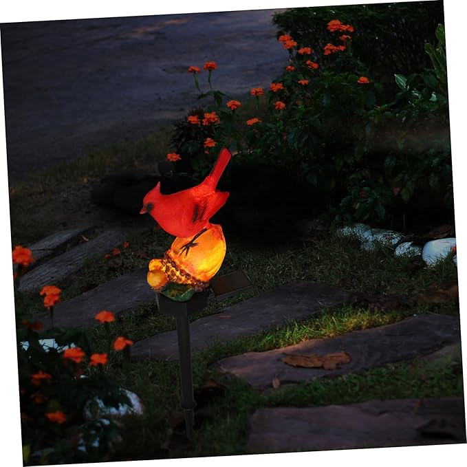 Bird Solar Garden Light Solar Powered Outdoor Decorative Lamp Led Landscape Decor Lights for Patio