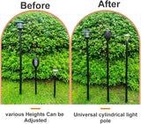 Solar Light Replacement Stakes with Extension Tubes and Connectors for Outdoor Landscaping Path Lights | Lumora