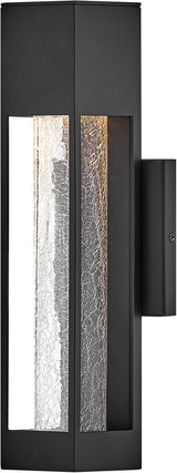 Hinkley Vapor Small Wall Mount Lantern, Black | Lumora