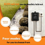 Low Voltage Landscape Lighting Kit, 8-Pack LED Bright Durable Spotlights 550Lumens, 65W Transformer with Sensor | Lumora