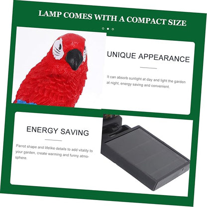 Solar Parrot Garden Lights Solar Parrot Lawn Lights Lights Outdoor Garden Stake Led Decorative Landscape for Garden Decor