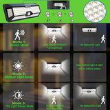 LECLSTAR Solar Outdoor Lights - 4000Lm 268 LED Security Lights with 4 Wide Angle, Motion Sensor Lights for Outside | Lumora