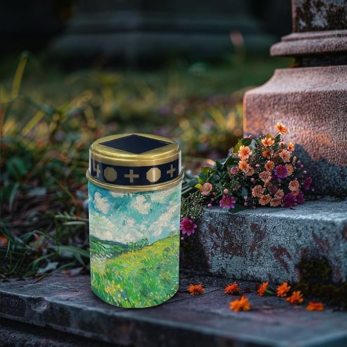 Daisy Solar Lights for Cemetery Butterfly Small Solar Lights Outdoor Solar Pathway Light Solar Lights Outdoor Walkway Solar Exterior Lights for House Solar Lights for Cemetery