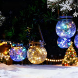 Hanging Outdoor Solar Lights,VGE 2 Pack 30LED Lanterns Decorative Outdoor Lights,Solar Powered Waterproof Landscape | Lumora