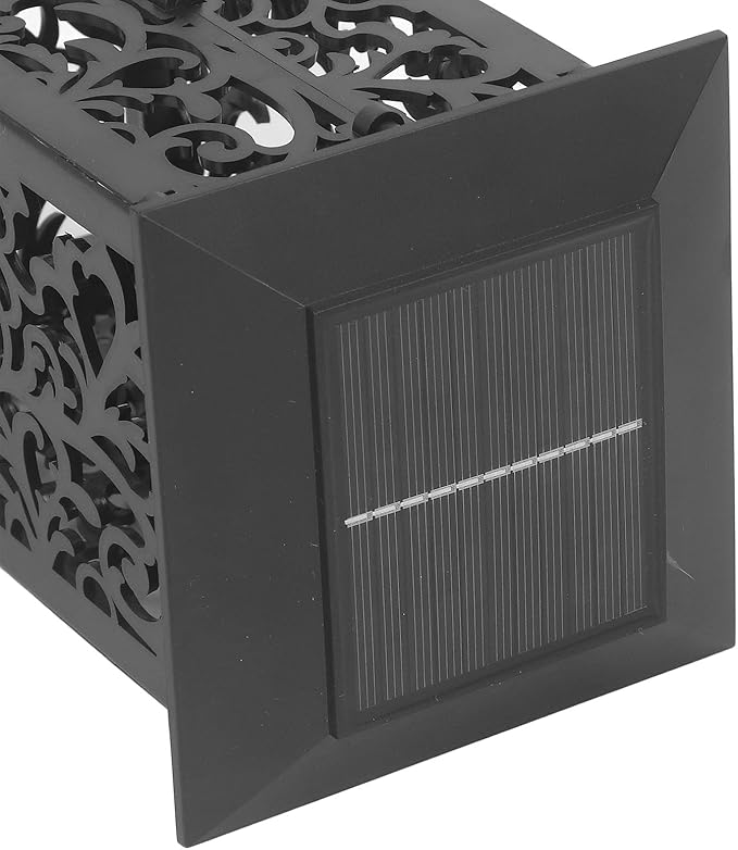 Hyuduo Outdoor Solar Pathway Lights with Upgraded Solar Panel, IP65, Auto Charging, Ideal for Pathways, Gardens, Patios