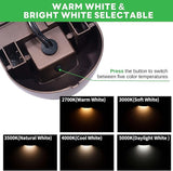 Low Voltage Landscape Deck Lights - Oil-Rubbed Bronze 12V Deck Lights LED Outdoor, Warm White & Cool White | Lumora