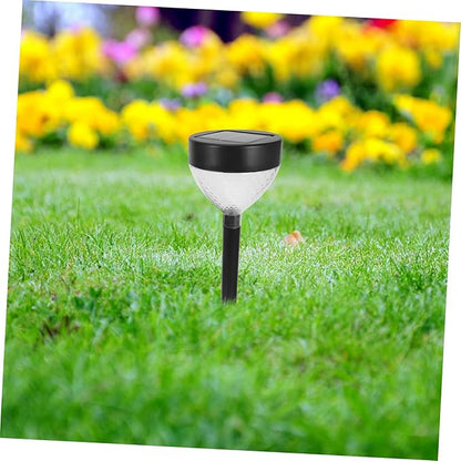 TEHAUX Solar Pathway Lights Led Color Changing Solar Lanterns for Outdoor Garden Lawn and Patio Decor Enchanting Atmosphere Sustainability
