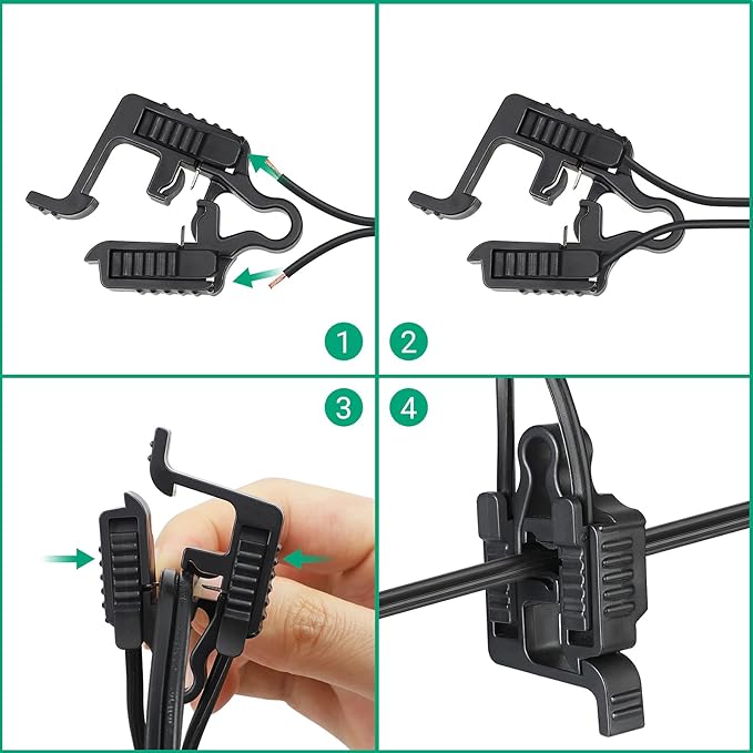 EDISHINE 6-Pack Low Voltage Wire Connector, Landscape Lighting Cable Connectors - Outdoor Security Flood Light | Lumora