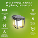 Philips Solar LED 1-Pack Ultra-Efficient Wall Lantern - Blaise, Dusk to Dawn, Automatically Linkable, Daylight and | Lumora