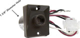 Solus Dusk-to-Dawn Sensor with Ezee Change Plug – Outdoor Photocell Sensor for 3" Lamp Posts – Auto On/Off – UL | Lumora
