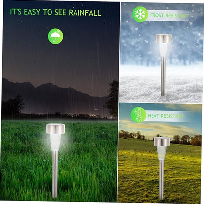 VICASKY 12pcs Solar Powered Landscape Lights for Pathway Solar Lawn Lights Easy to Install Garden Decor