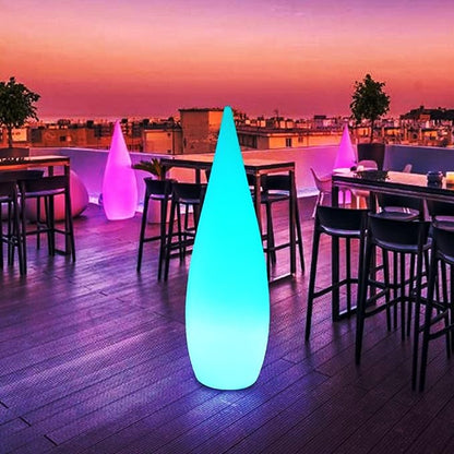 Outdoor Water Drop Lights, Waterproof Lawn Light, Courtyard Garden Terrace Atmosphere Lights, Landscape Courtyard Decorations Floor Lamps, Path Light, Modern Holiday Lamps