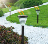 2PCS Garden Solar Lights Warm Color LED Flower Stake Light Decorative Landscape Lawn Yard Outdoor Lights Diameter | Lumora