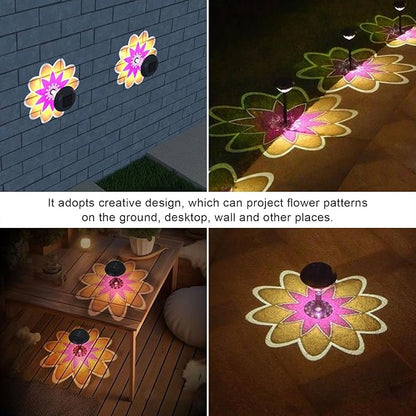 Focket Solar Pathway Lights Outdoor, 5.5in Color LED Solar Lights Outdoor, Waterproof Bright Solar Powered Garden Lights for Walkway Yard Backyard Landscape Decor