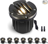 Gardenreet MR16 Well Light - Solid Brass Electric LED Low Voltage Inground Lighting, 12V - Outdoor Path Light | Lumora