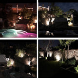 8Pack 5W Low Voltage Landscape Lights with Connectors Outdoor Lighting 24V AC/DC Focusing Lens LED Landscape | Lumora