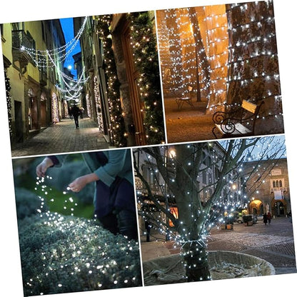 2 Sets Solar Powered LED String Lights LEDs Decorative Outdoor Garden Xmas Tree Party Patio Ambiance Lighting