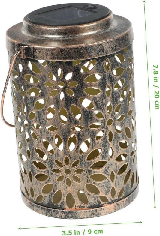 Solar Energy Claws Projection Lamp Delicate Outdoor Light for Garden and Patio Energy-Saving Led Hollow Lantern for Indoor and Outdoor Decor