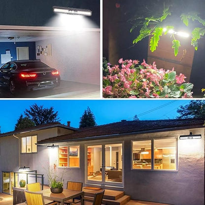 Outdoor Waterproof Clip Solar Light LED Motion Sensor Fence Lights Outdoor Motion Sensor Garden Light, with Waterproof IP65