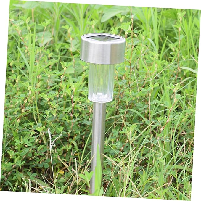 8Pcs Solar Ground Lights LED Outdoor Garden Landscape Lamps for Pathway Lawn and Driveway Easy Installation White | Lumora