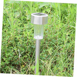 8Pcs Solar Ground Lights LED Outdoor Garden Landscape Lamps for Pathway Lawn and Driveway Easy Installation White | Lumora