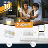 SOLPEX Solar Fence Lights Outdoor 20 Pack, Solar Step Lights Waterproof Led Solares Light for Outdoor Stairs, Deck | Lumora