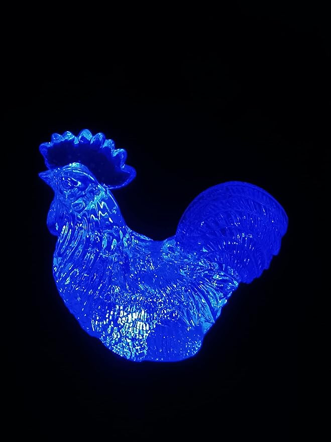 Starry Illuminate 2 PCS Solar Color Changing Style Garden Stake Light Pathway Stake Light (Rooster)