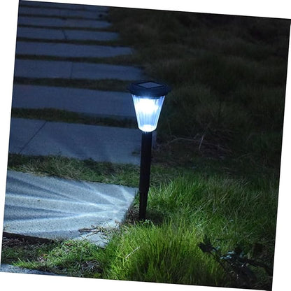 Angoily 6pcs Solar Walkway Lights Outdoor Led Landscape Garden Lights for Pathway Garden Patio Fence Pool Event Corrosion-Resistant