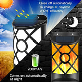 Aityvert Solar Flame Lights Outdoor, Waterproof Flickering Flame Solar Light Dark Sensor Auto On/Off 66 LED Solar | Lumora