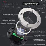 Solar Ground Lights, Outdoor Waterprood 8 LED Solar Powered Floor Landscape Light for Garden Pathway Walkway Patio | Lumora