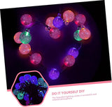 Mipcase 1set Led Solar String Lights Outdoor Decorative Lamp for Garden Patio and Courtyard Bulbs Warm Light | Lumora