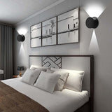 Kawell 8W Modern LED Wall Sconce Light Up Down Waterproof Outdoor Wall Lamp Indoor Hardwired for Bedroom Bathroom | Lumora