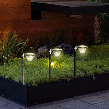Solar Pathway Lights Outdoor | Solar Powered Waterproof Lighting | Landscape Lights - for Outdoor Garden Patio Yard Porch Gazebo Driveway Pathway Walkway Backyard