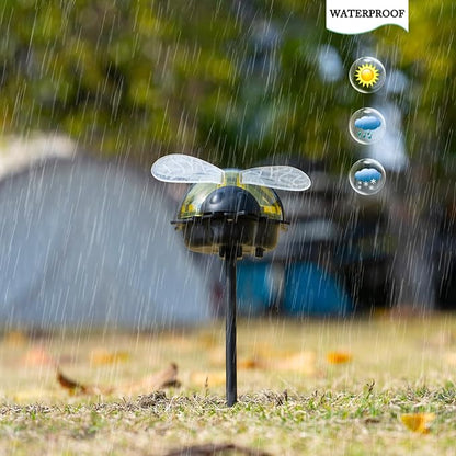 Solar Lights for Outside 3 Pack Solar Garden Bee Stakes Outdoor Lights for Yard Patio Decor