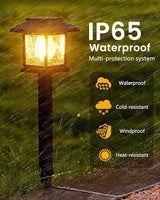 16-Pack Solar Lights Outdoor (Extra-Bright & Auto On/Off), Solar Powered Garden Lights, Outdoor Waterproof Solar | Lumora