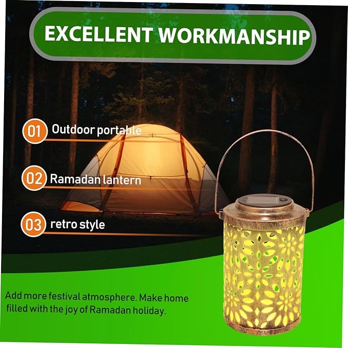 Solar Energy Claws Projection Lamp Delicate Outdoor Light for Garden and Patio Energy-Saving Led Hollow Lantern for Indoor and Outdoor Decor